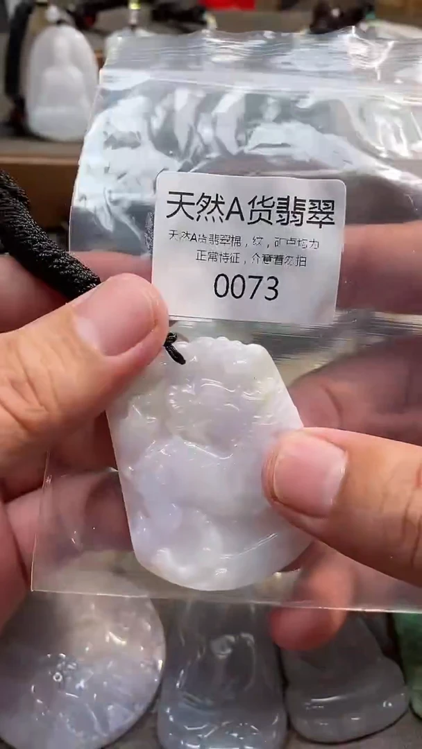 翡翠未镶嵌颈饰00020250612000073