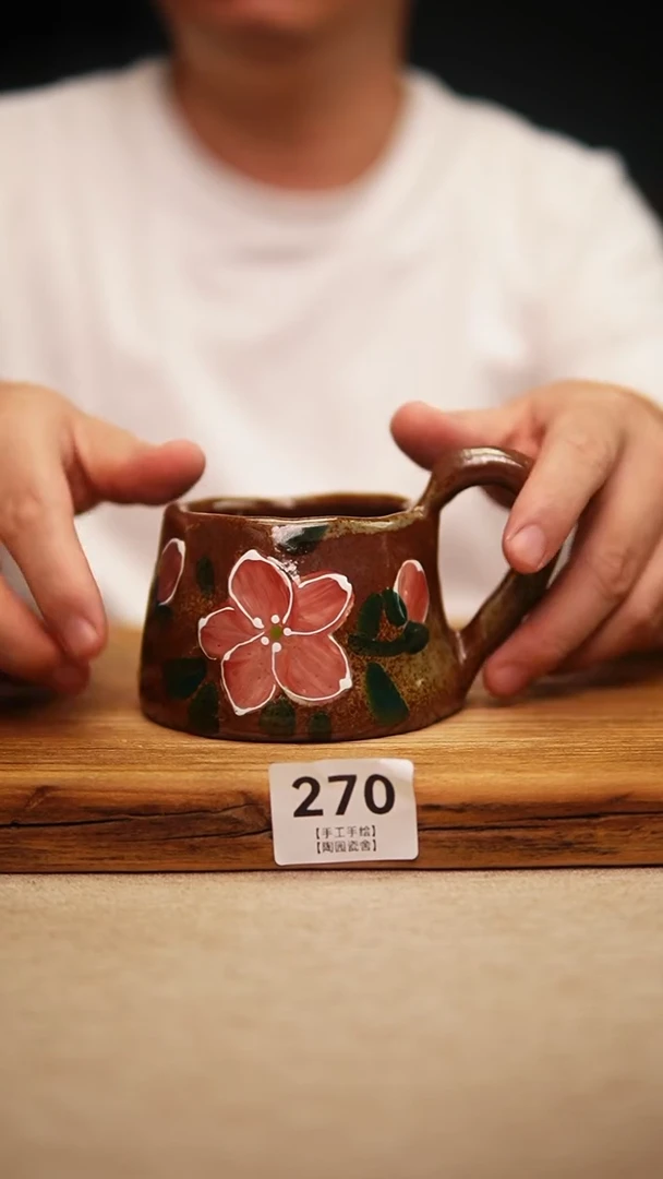 @@陶园瓷舍@@纯手工手绘@高温釉下彩