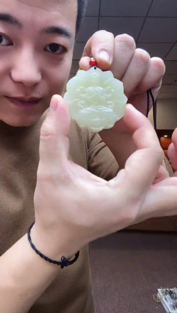 颈饰未镶嵌软玉真言精选百搭气质