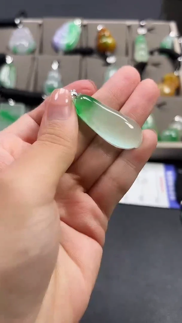 颈饰未镶嵌翡翠  所见即所得 一图一物