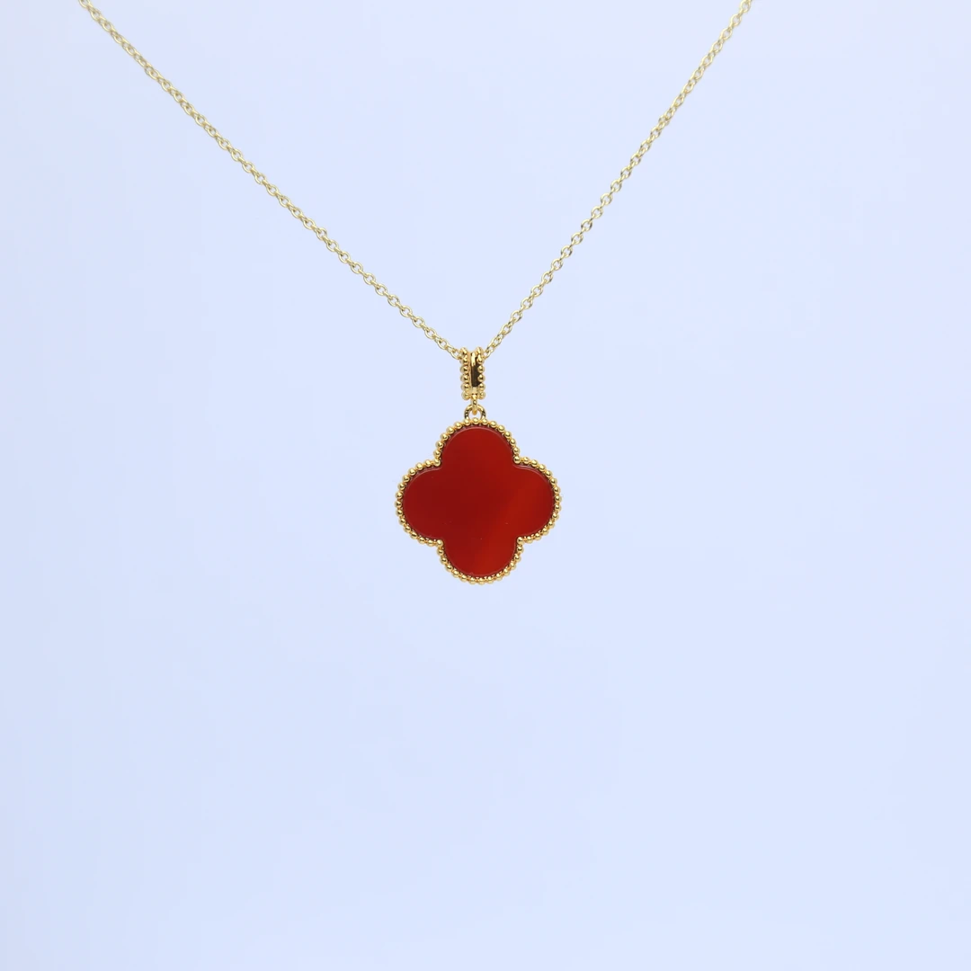 【质检发货】I8K经典20MM 吊坠大号（红黑白粉绿蓝） AX