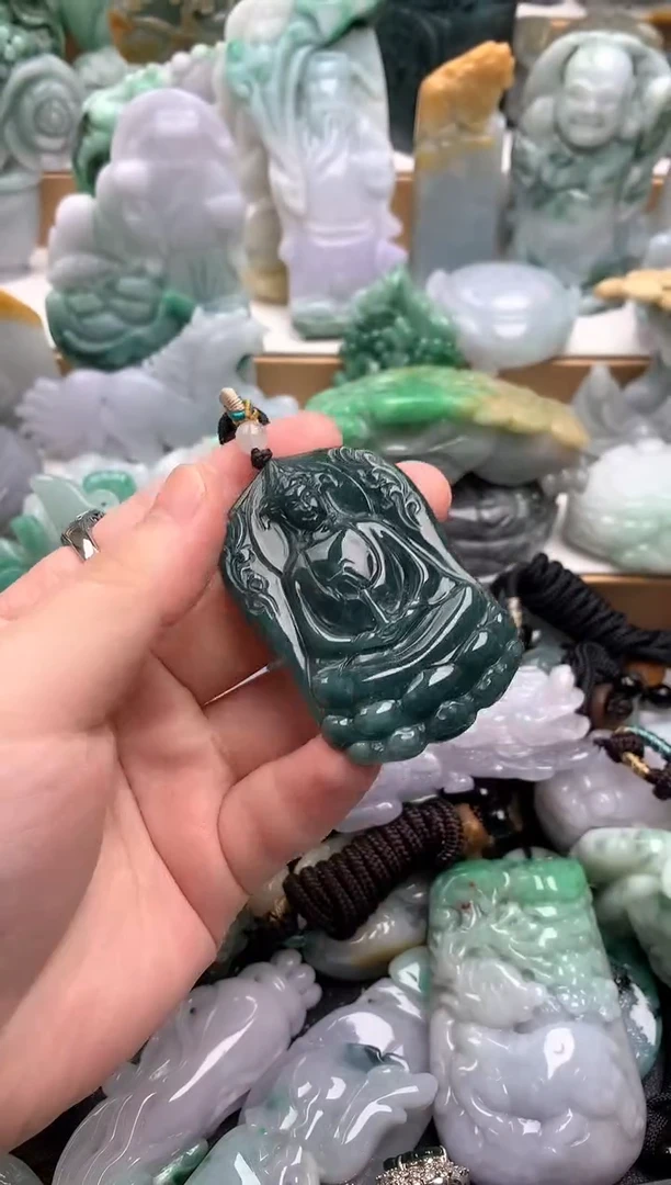 吊坠(不含链)未镶嵌翡翠1