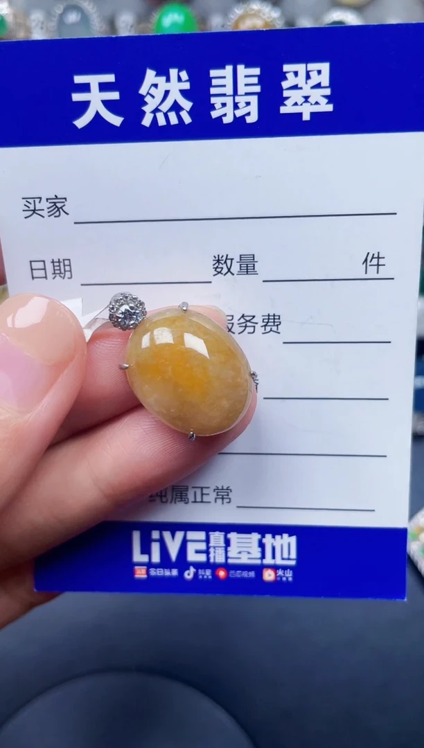 颈饰银S925镶嵌翡翠200
