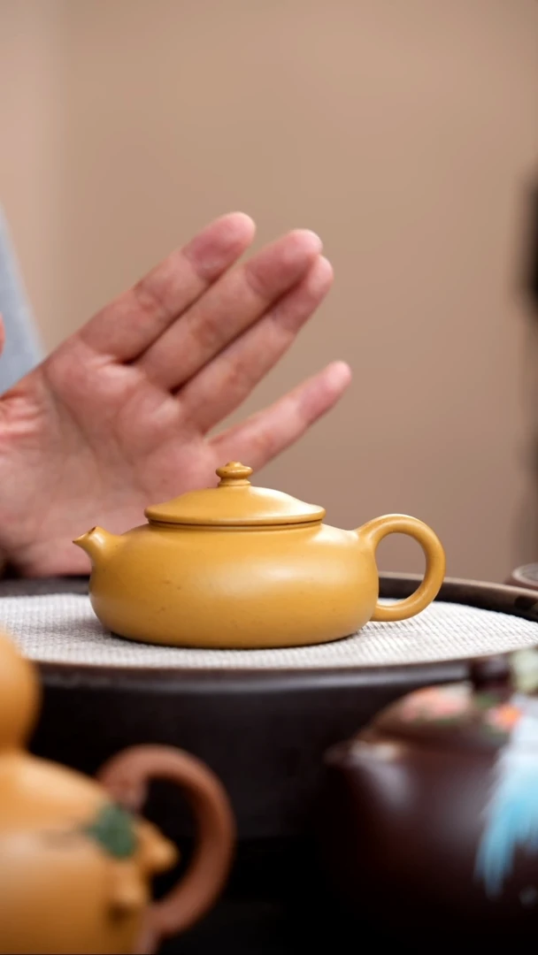 茶壶紫砂黄金段寒江