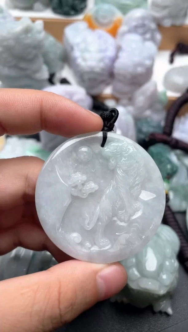 吊坠(不含链)未镶嵌翡翠1