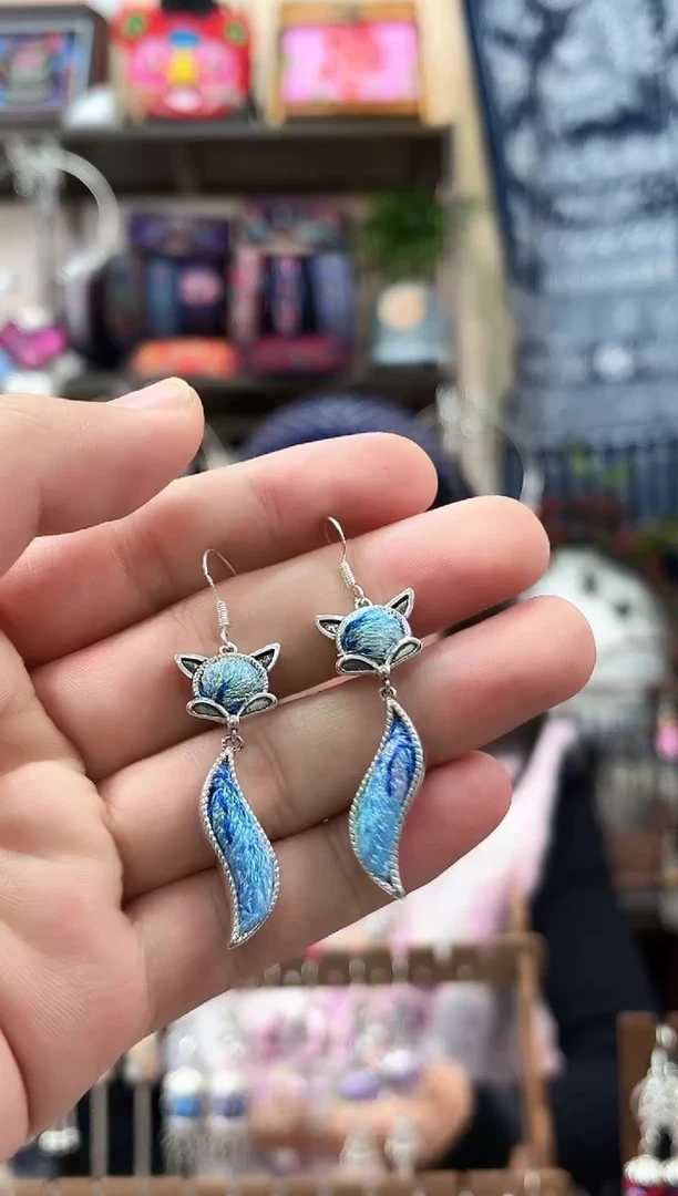 织绣民族风非遗老绣饰品432