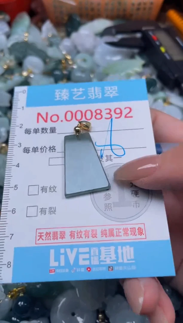颈饰未镶嵌翡翠8392