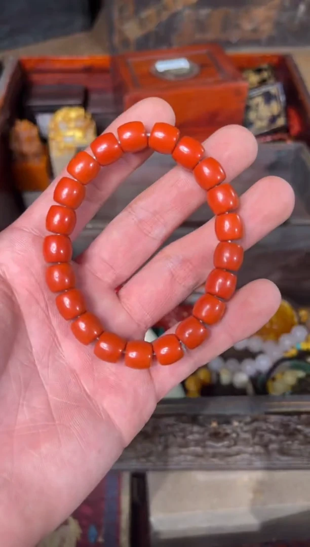 【闪购商品】玛瑙/玉髓手链合金94羊羊羊羊羊羊羊羊