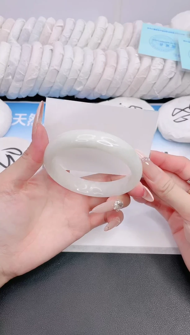 和田玉手镯未镶嵌14G123-60