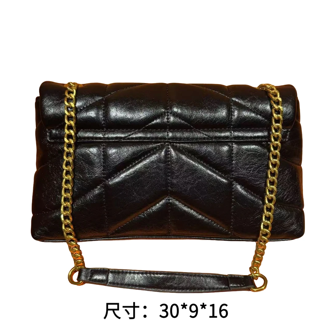 OUSHE欧奢M1—黑色—高级手工女包