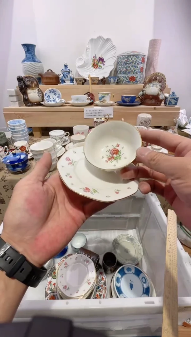 瓷片亚当与夏娃一套