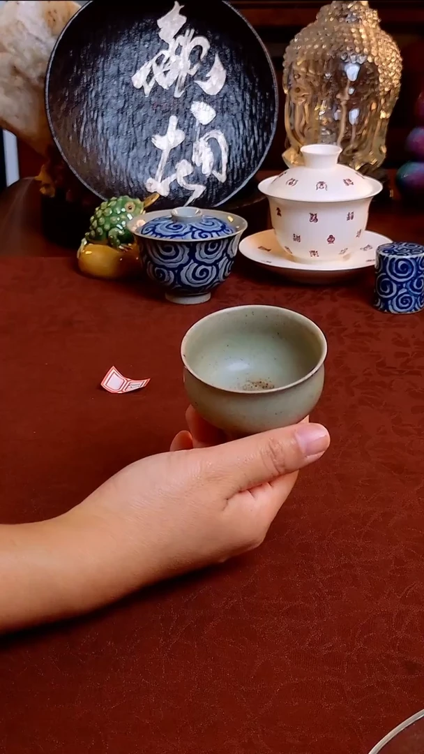 【手工仿古泥主人杯】