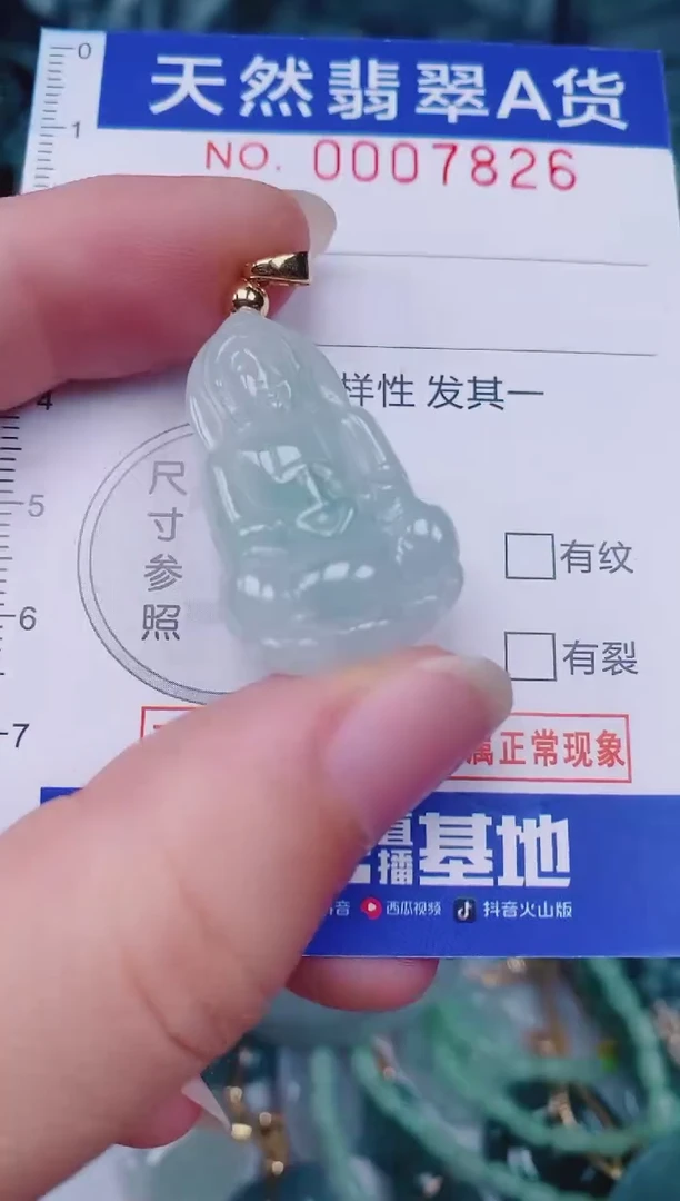 颈饰未镶嵌翡翠00007826