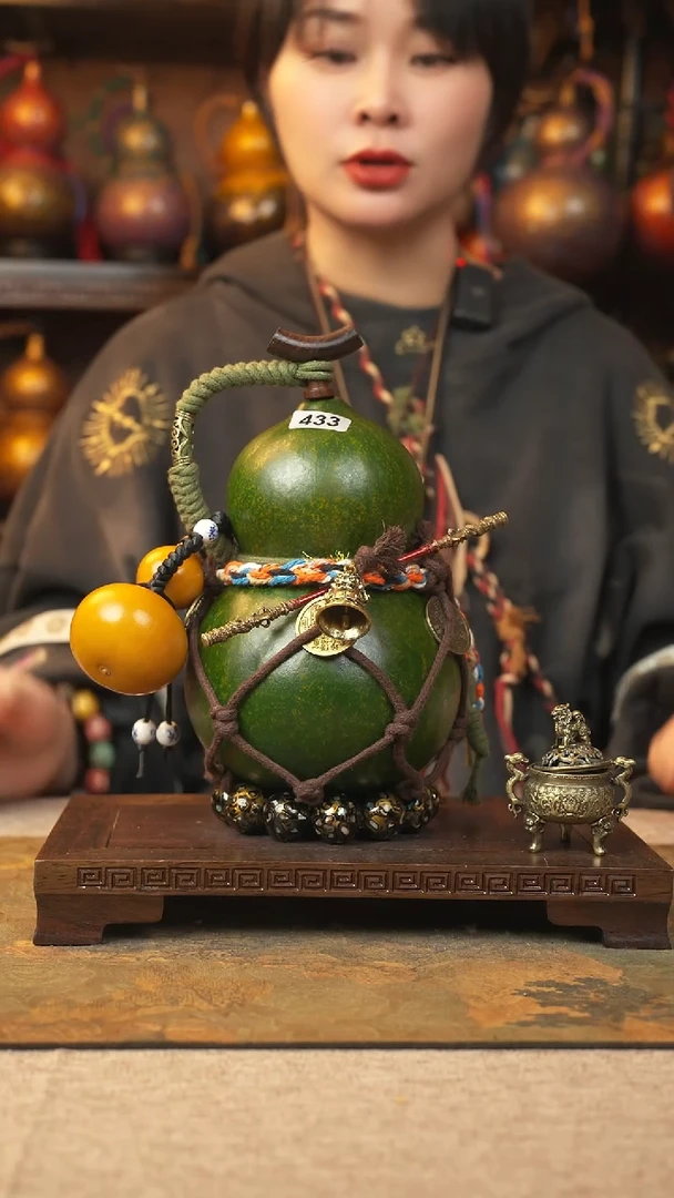 【闪购商品】433大漆葫芦一物一拍记葫堂出品