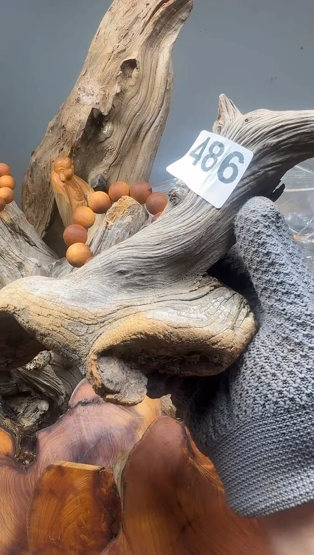 柏木（崖柏）꧁**奇太行陈化崖柏形料486