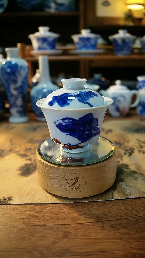 16景德镇手工手绘茶具