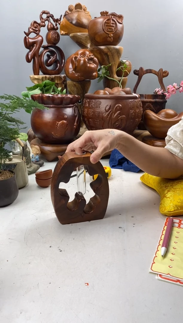 香樟木A35花器/尺寸