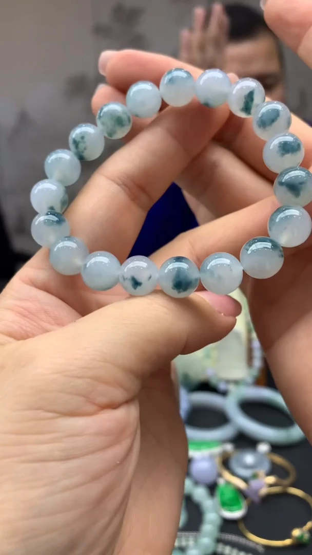【闪购商品】翡翠手串未镶嵌60-天然翡翠