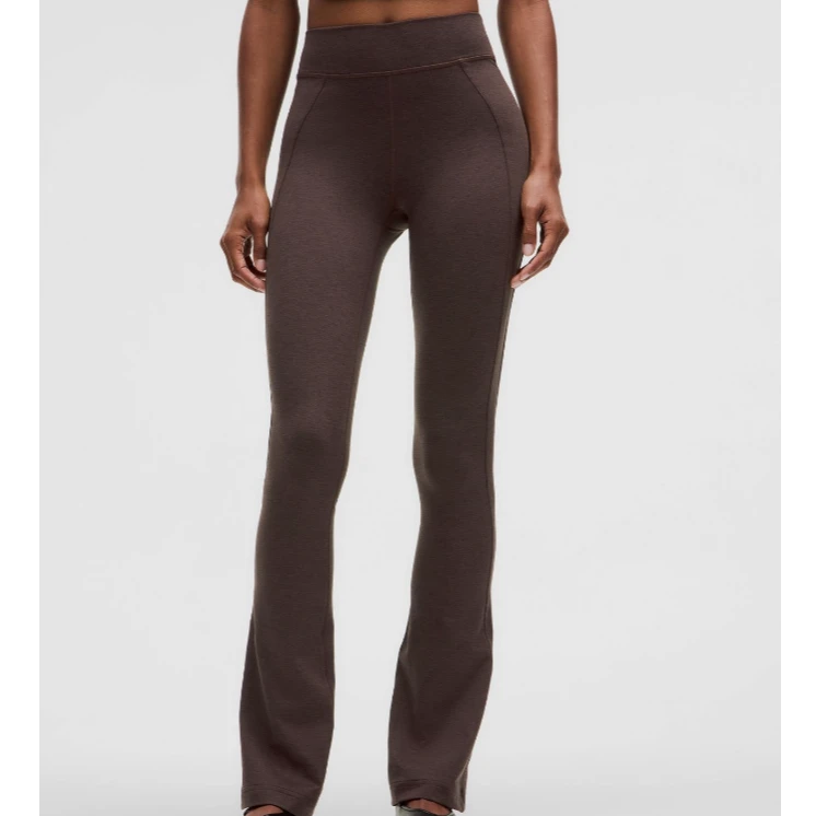 lululemon Soft Sueded Split- HR Mini Flare*Reg32inseam喇叭裤