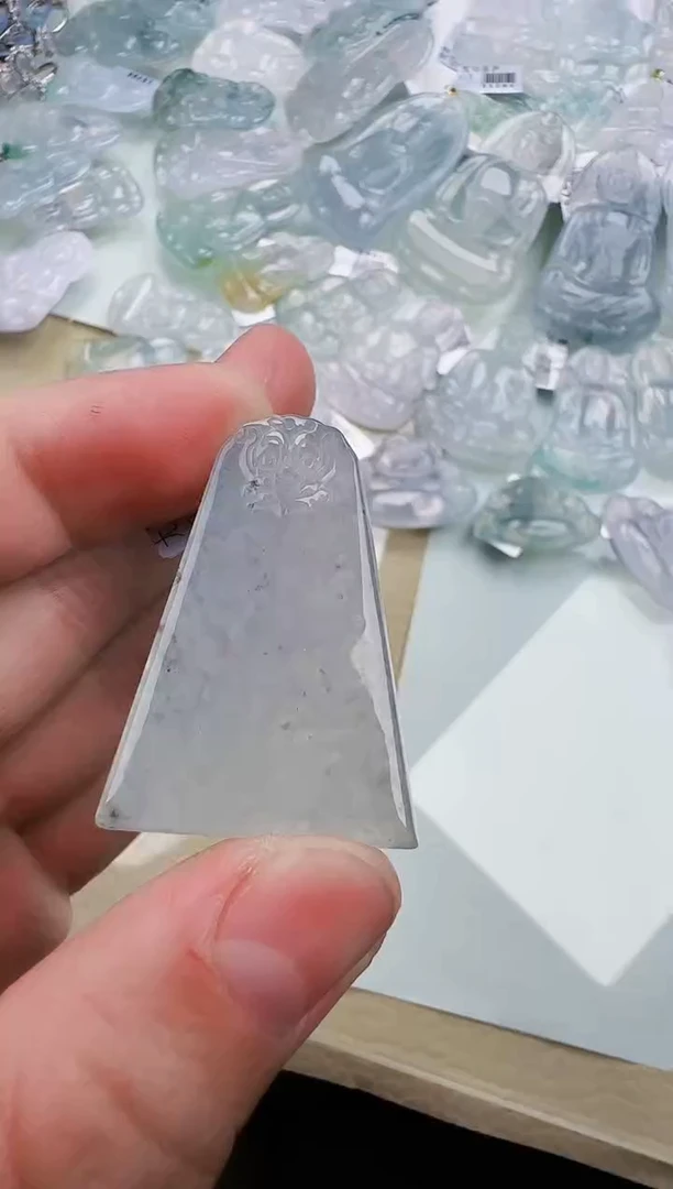 颈饰未镶嵌翡翠缅甸翡翠a货