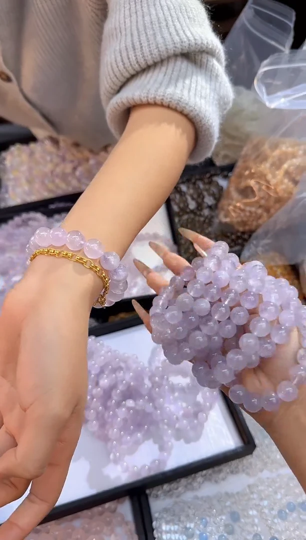 【闪购商品】水晶手串未镶嵌051/多样性发其一/卡12