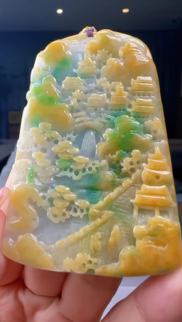 吊坠(不含链)未镶嵌翡翠YL@@960Q3J21717