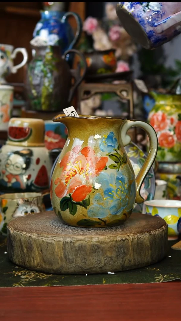 陶瓷62景德镇手工釉下彩陶瓷