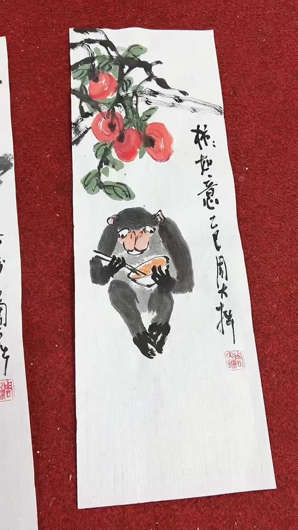 国画周大拙/国画/花鸟