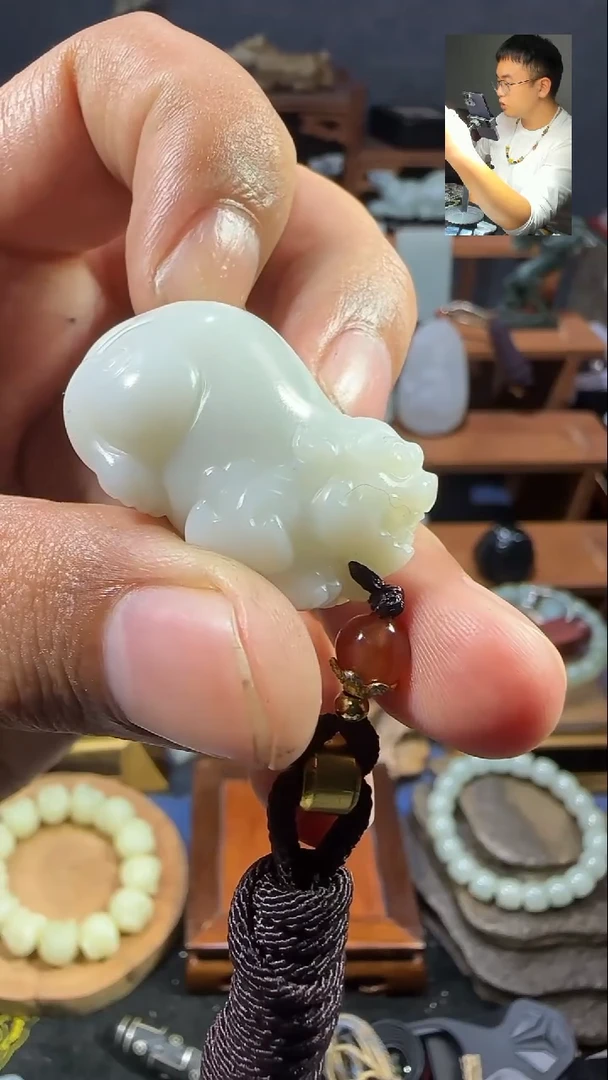 颈饰未镶嵌和田玉橙*1