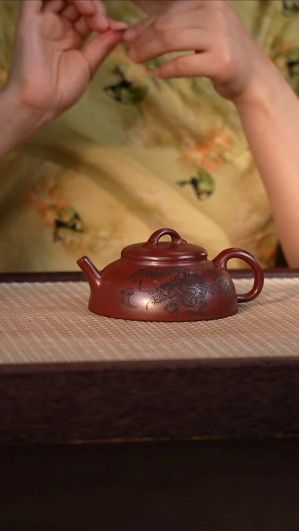茶壶紫砂龙血砂 200cc