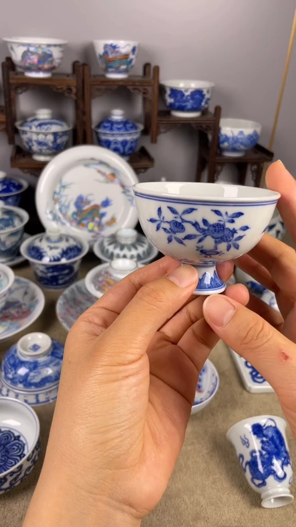 杯子手工手绘高货陶瓷
