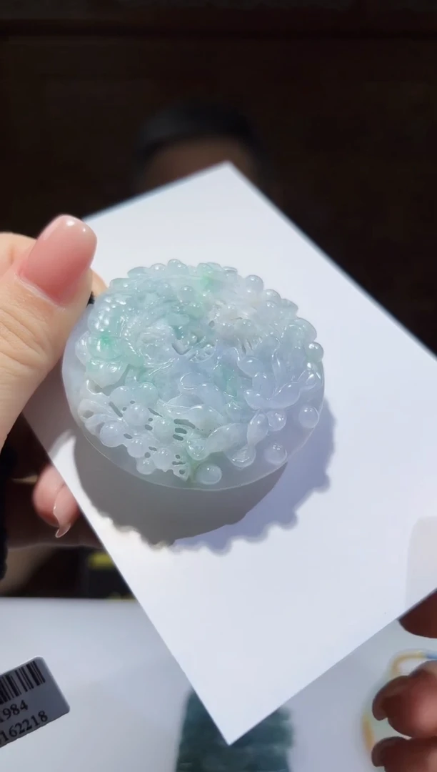 未镶嵌定制翡翠13/0924/C/发其一件/花