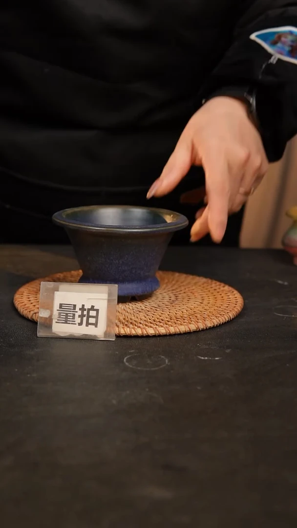 【闪购商品】瓷片泥泥手工花盆口10高7