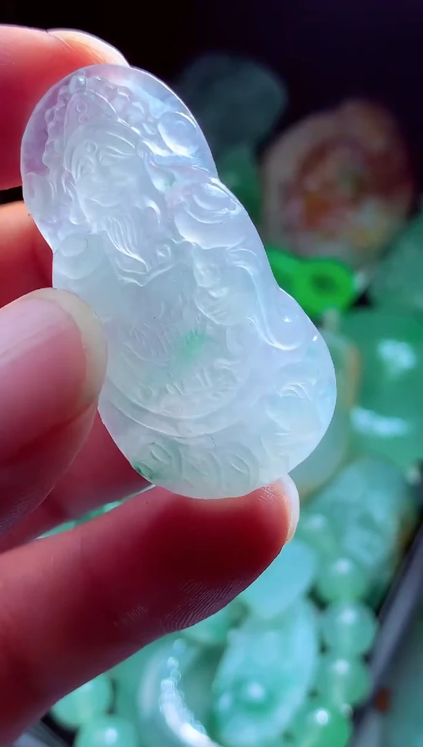 未镶嵌定制翡翠银**?翡翠毛货定制