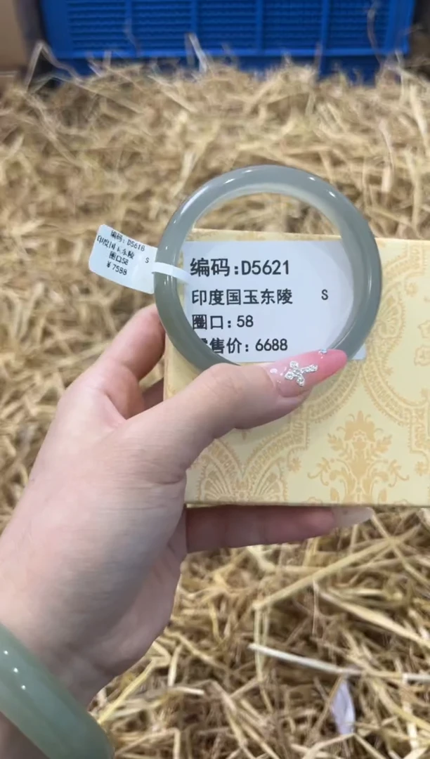 未镶嵌手镯石英质玉D5621