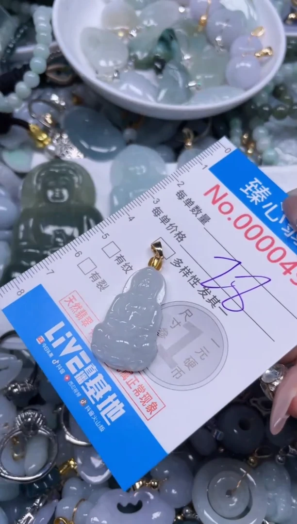 颈饰未镶嵌翡翠490