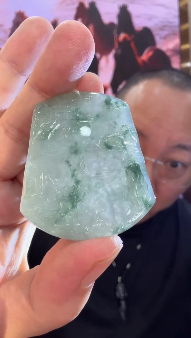 未镶嵌挂件翡翠A货翡翠多样性孤品