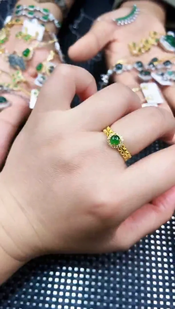 【闪购商品】翡翠戒指未镶嵌111111111