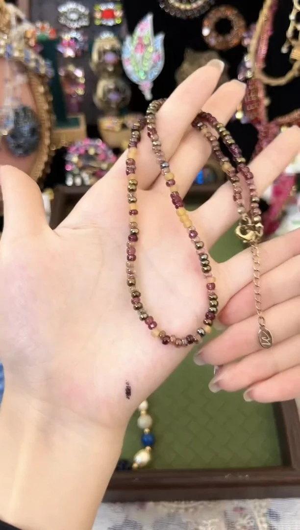 铁合金合成碳硅石344lc琉璃项链