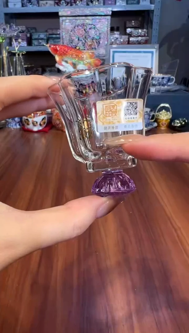 53晶焱爱莲说花瓣品杯