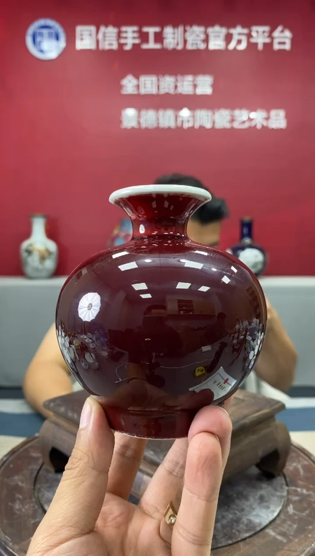摆件b504景德镇瓷器一件