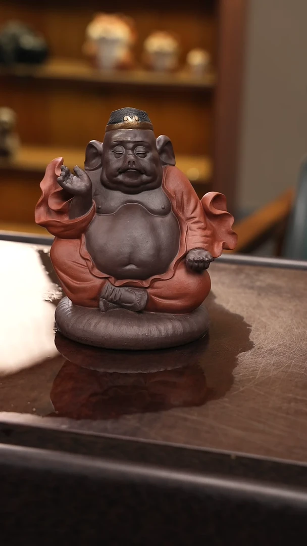 紫砂茶宠?****8金蟾