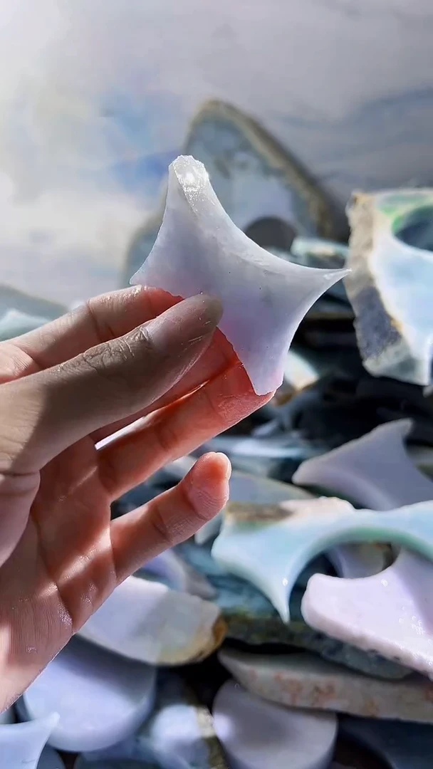 翡翠裸石缅甸翡翠A货陈138