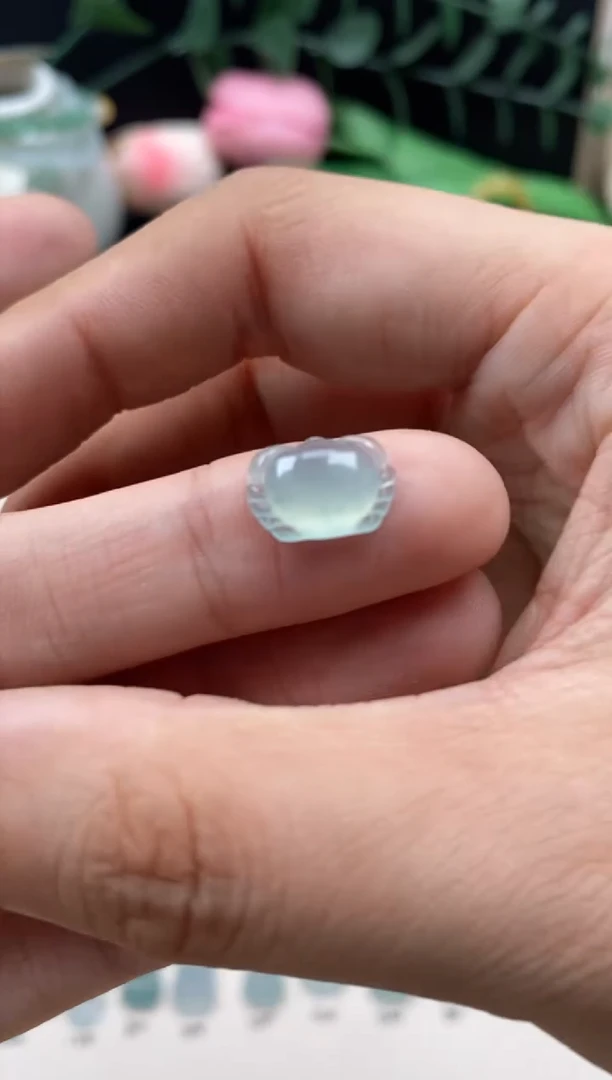 【闪购商品】翡翠颈饰未镶嵌翡翠冰晴螃蟹