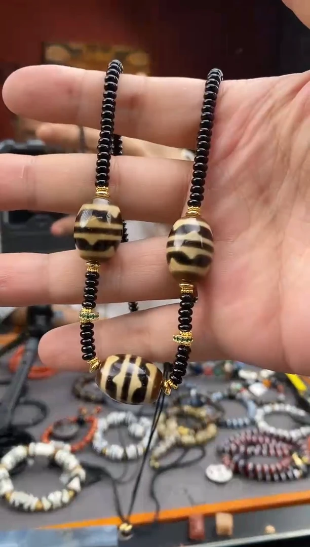 玛瑙/玉髓颈饰未镶嵌-1007 -110 多样性发