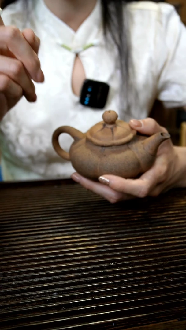 【原矿老岩泥】黄泥段 翘嘴南瓜壶