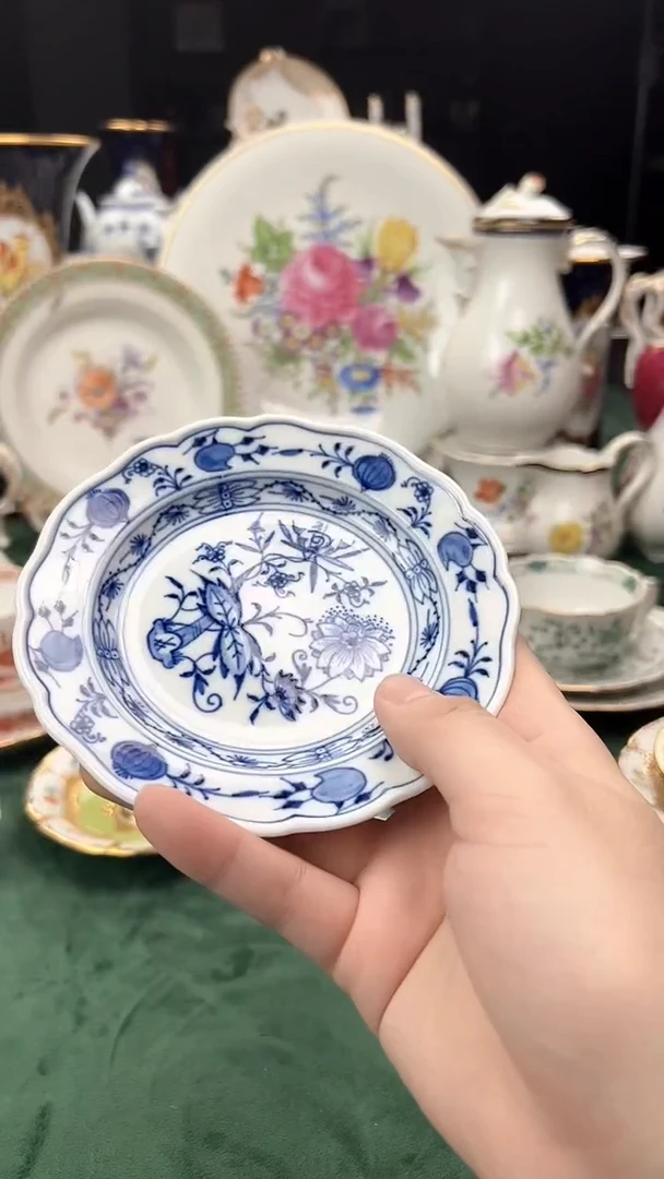 欧瓷梅森一等蓝洋葱13.5cm小碟