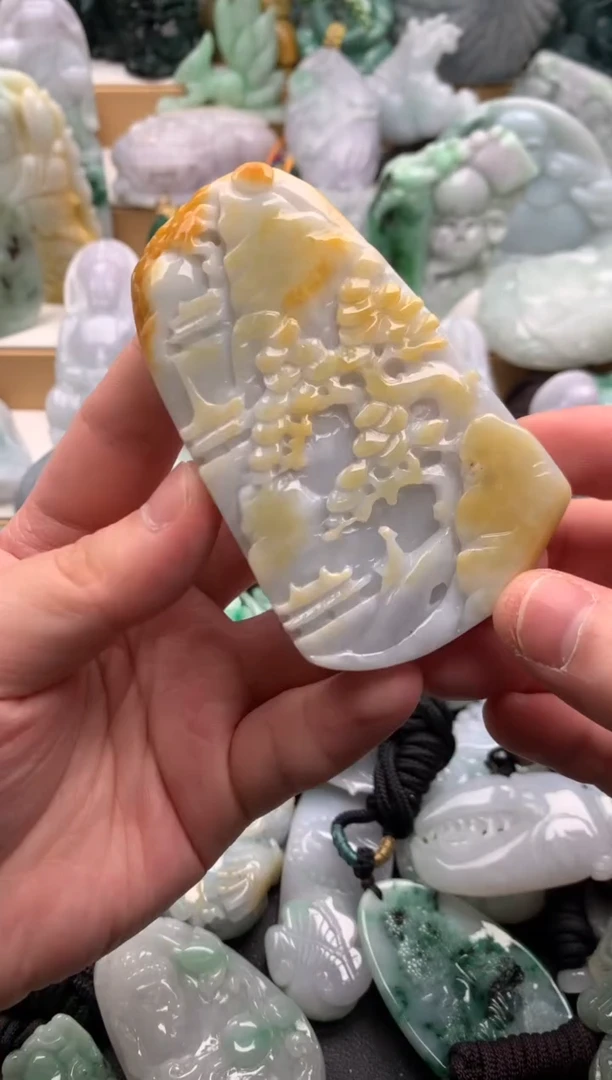 吊坠(不含链)未镶嵌翡翠1