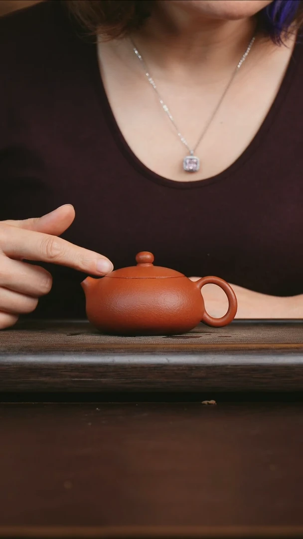 茶壶紫砂艺品紫砂 精选大红泥 西施