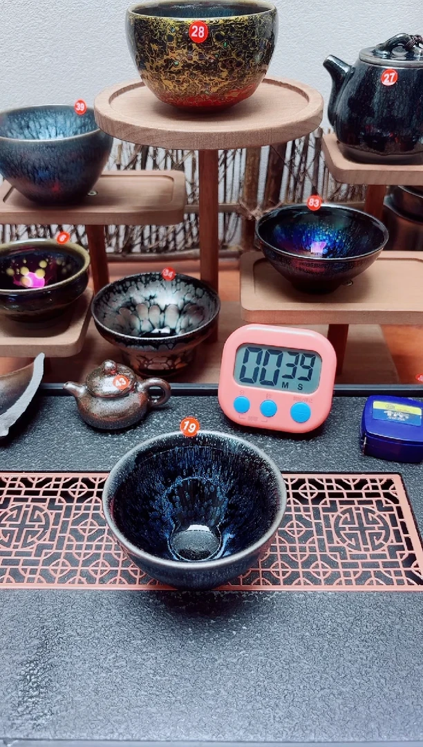 茶盏?****?19号建盏工匠茶器